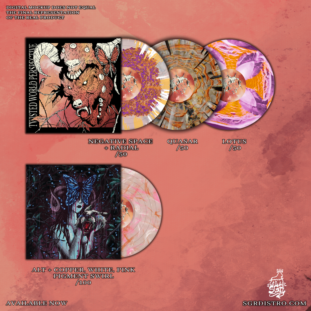 fallfiftyfeet - Twisted World Perspective vinyl repress – SGR Distro