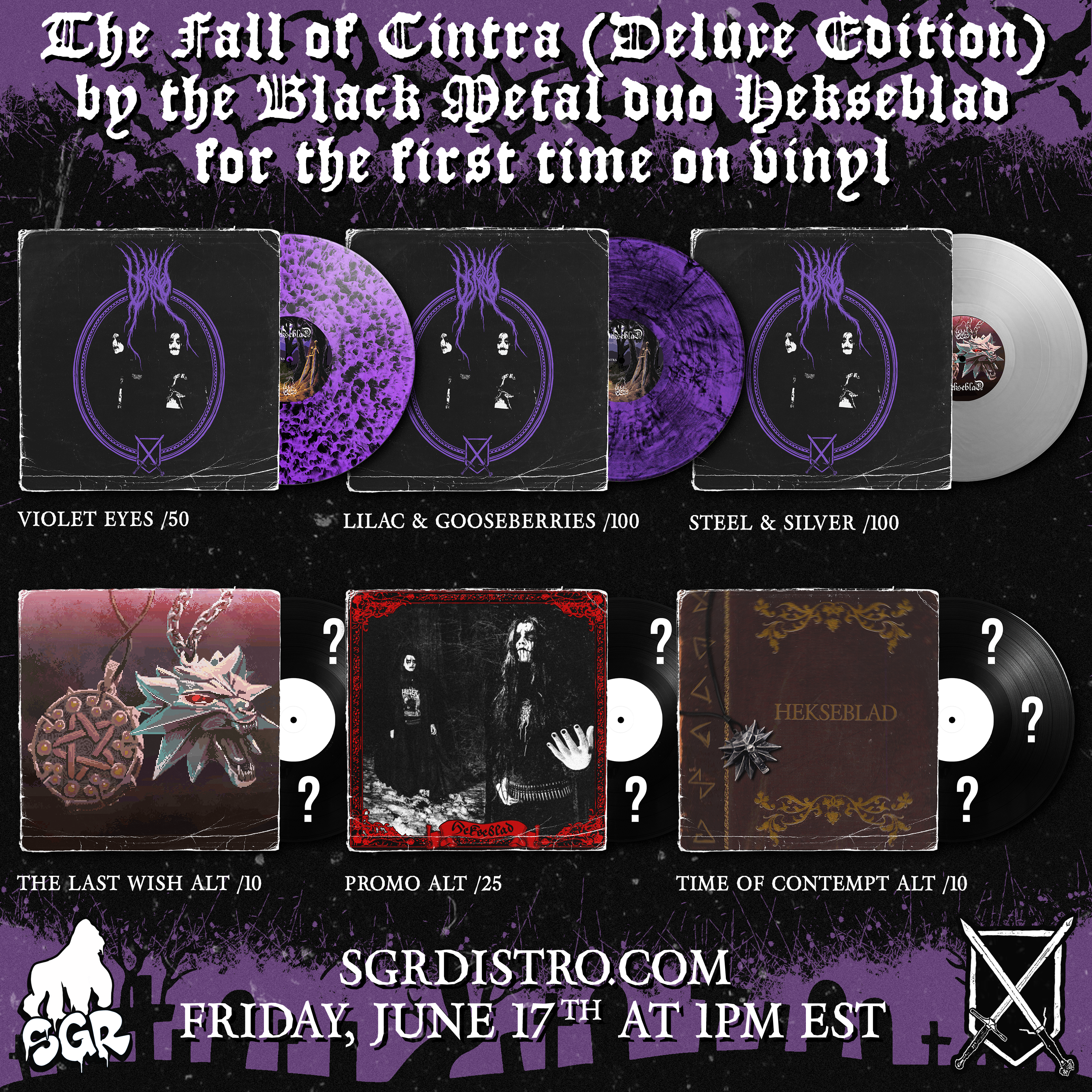 Hekseblad - The Fall of Cintra (Deluxe Edition)
