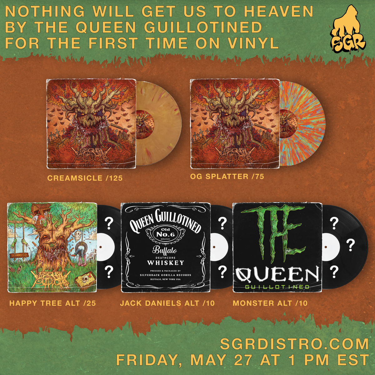 The Queen Guillotined - Nothing Will Get Us To Heaven